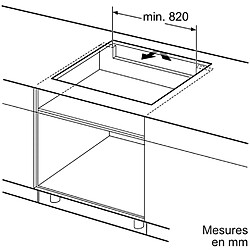 Acheter Table de cuisson à induction 90cm 5 feux 11100w flexinduction noir - ex975kxw1e - SIEMENS