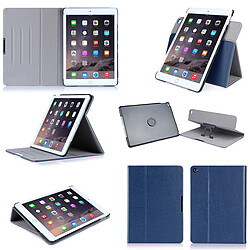 Xeptio Etui Apple iPad Air 2 bleu rotatif 