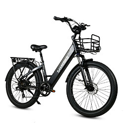 Avis Vélo Électrique SAMEBIKE RS-A01 - Moteur 500W Batterie 48V14AH Autonomie 50KM Freins à Disque Mécaniques - Noir