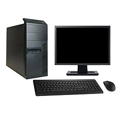 PC Tour Lenovo M91p Ecran 22" Intel i5-2400 RAM 16Go SSD 960Go Windows 10 Wifi · Occasion 