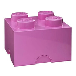 LEGO Brique de rangement 4 tenons - Rose