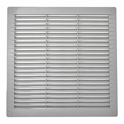 Grille de ventilation EDM 87709 Gris 30 x 30 x 0,7 cm Moustiquaire