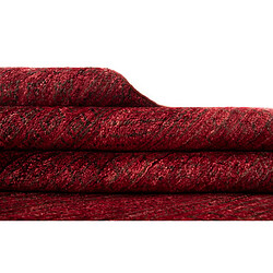 Avis Vidal Tapis de laine 203x155 rouge Juma