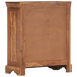 Maison Chic Buffet,Meuble de Rangement,commode pour salon,Cuisine 62 x 30 x 75 cm Bois d'acacia massif -MN58177 pas cher