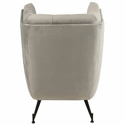 Avis Inside 75 Fauteuil Lounge MARIANAH Gris Clair