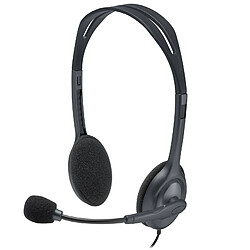 Avis Casques avec Microphone Logitech H111 Noir