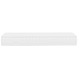 Avis vidaXL Matelas à ressorts ensachés dureté moyenne 90x200 cm