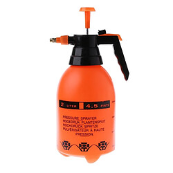 Wewoo 2L de voiture pression de lavage pot de pulvérisation automatique haute résistance à la corrosion pompe propre bouteille pulvérisateur pressurisé Orange