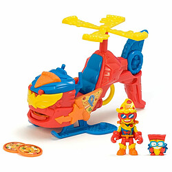 Playset SuperThings Pizzacopter 5 Pièces