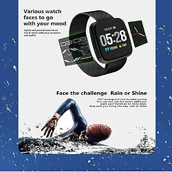 Yonis Montre Connectée IP67 Multi-Sport Cardio Bluetooth pas cher