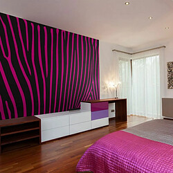 Paris Prix Papier Peint Zebra Pattern Violet 231 x 300 cm 