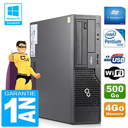 PC Fujitsu Esprimo E500 E85+ SFF Intel G640 RAM 4Go Disque 500Go Wifi W7 · Occasion 