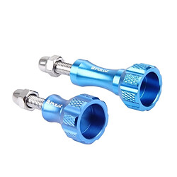 Acheter Wewoo Pour GoPro HERO6 / 43225 bleu Session / 4 Session / 43163 + / 3/2/3, Xiaomi et Autres Caméras d'Action CNC Aluminium Bouton Pouce Inoxydable Boulon Écrou Vis Set