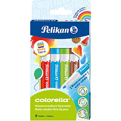 Pelikan Feutre de coloriage colorella, aquarellable, étui 6 () 