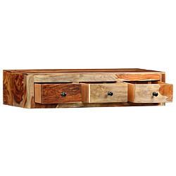 Avis Maison Chic Table console | Meuble d'entrée | Table d'appoint murale 100x25x20 cm Bois massif -GKD34049