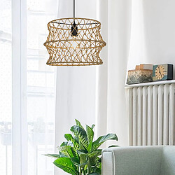 Sampa Suspension d'intérieur Paloma 140cm réglable corde naturel compatible LED Suspension (ou plafonnier) Paloma de la marque Sampa Helios en corde naturel, puissance maximale ...