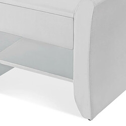 Meubler Design Table De Chevet Nova - Table De Nuit - Design - Blanc