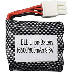 9.6V 800mAh Li-ion Batterie pour XINLEHONG Toys 9115 1/12 40km/h RTR Monster Truck