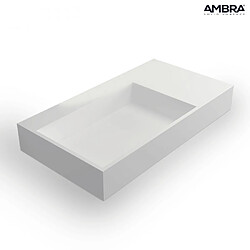 Ambra FABIOLA II - Vasque rectangulaire suspendue