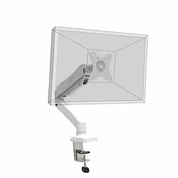 Port Design screen desk monitor arm Single screen desk monitor arm White Compatible with screen up to 32p Desk mount fixation VESA