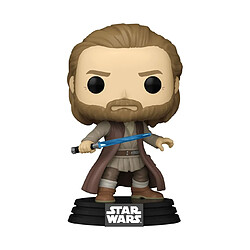 Zyx Music Sarl Funko Pop! Vinyl: Obi-Wan Kenobi Battle Pose - Jasper - Star Wars - Figurine en Vinyle à Collectionner - Idée de Cadeau - Produits Officiels - Jouets pour Les Enfants et Adultes - TV Fans pas cher