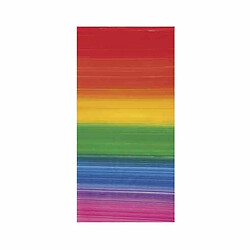 Rayher Feuille de cire Arc-En-Ciel 20 x 10 cm - Rayures horizontales 