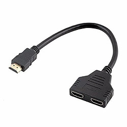 Avis Zgeer Prise HDMI 1 mâle vers Double HDMI 2 femelle Y adaptateur de câble de répartiteur LCD LED HD TV