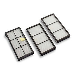 vhbw Lot de filtres de rechange Hepa allergie compatible avec iRobot Roomba 900, 960, 980. 