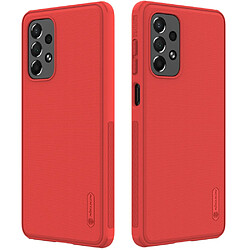 Coque en TPU NILLKIN finition mate, anti-empreintes digitales, antichoc rouge pour votre Samsung Galaxy A73 5G