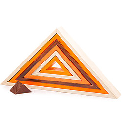 Bigjigs Toys Triangles empilables en bois 