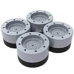 Kit De Rouleau Antidérapant Pour Machine à Laver 4x Pieds De Rondelle Anti-vibrations 8,5 Cm