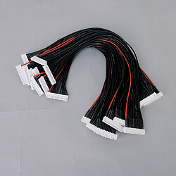 10pcs JST-XH 12S Lipo Solde fil rallonge 30cm 10pcs JST-XH 12S Lipo Câble Cordon Fils De Rallonge Extension - 30 Cm