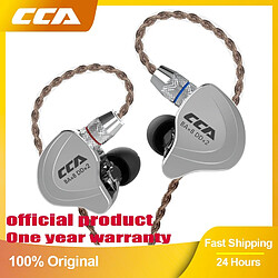 GUPBOO CCA C10 4BA + 1DD casque hybride Hi-Fi écouteurs intra-auriculaires Sport antibruit actif DJ jeu casque moniteur casque