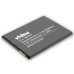 vhbw Li-Ion Batterie 3020mAh (3.85V) pour téléphone, smartphone Xiaomi Note 2 comme BM45. 