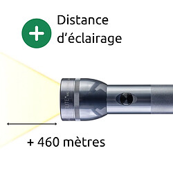 Avis Lampe torche LED ST2 - IPX4 - 2 piles LR20 D - 213 lumens - 25cm - Gris - Maglite