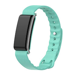 Wewoo Bracelet pour montre connectée Dragonne en silicone Huawei Honor A2 vert menthe 