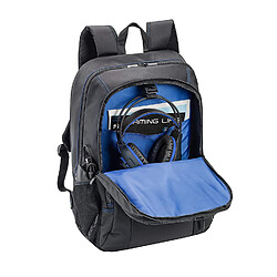 Avis 'Pedea Sac à Dos de Jeu Game Laptop Sac à Dos pour Ordinateur Portable jusqu'à 17,3 (43,9 cm) Compatible avec ASUS, Dell, MSI ? Imperméable, Noir/Bleu