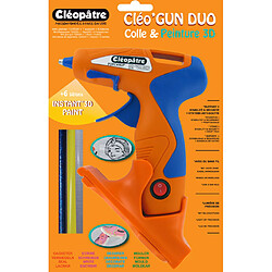 Pistolet Cleo'gun colle et peinture + base + recharges - Cléopâtre