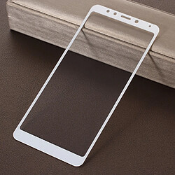 Protecteur écran en verre trempé 026mm 25d courbe pleine grandeur blanc pour votre Xiaomi Redmi 5 