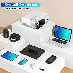 Avis TROISC Vidéoprojecteur WiFi 1080P FULL HD portatif 9000 Lumens Bluetooth Trapèze automatique Recopie d'écran iOS/Android/Windows PC