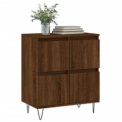 Avis Maison Chic Buffet,Meuble de Rangement,commode pour salon,Cuisine Chêne marron 60x35x70 cm Bois d'ingénierie -MN40737