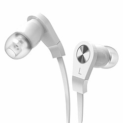 Avis Langsdom Jm02 Écouteurs Intra-Auriculaires Contrôlés Par Fil Hifi Casque De Basse Microphone Intégré Prise 3.5Mm Casque De Jeu Blanc