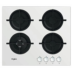 Frontiers Whirlpool AKT 625/WH plaque Blanc Intégré (placement) Gaz 4 zone(s)