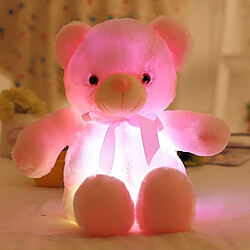 Avis Universal Peluche nounours 30cm LED (rose)