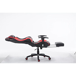 Non Chaise de bureau Racing Shift X2 simili cuir avec repose-pieds pas cher