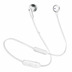 Jbl Tune215Bt Casque Sans Fil Compatible Bluetooth Semi-In-Ear 5.0 Transmission Type-C Écouteur À Charge Rapide Blanc 