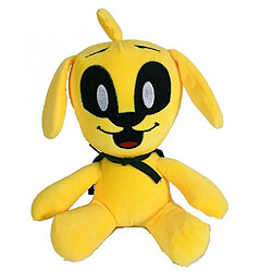 Universal Animaux en peluche 25 cm peluche jouet mike - jouet chien jaune poupée en peluche douce anime animal chien pélican cadeau d'anniversaire(Jaune) 