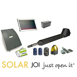 Kit Motorisation Portail Solaire Ducati Home Automation SW7000T SOLAR MONO - pour portail battant à vantail 2,6m 250kg max 