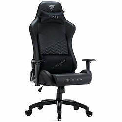 Sense7 SENSE 7 Spellcaster XL | XL Siège Gamer cuir écologique Gaming Chair noir