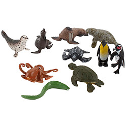 Acheter 10 Pièces Modèle Animal Sea Life Figure Animaux Jouet pour Enfants